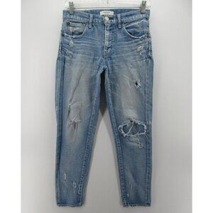 Mous sy Vintage Jeans 26 Skinny Distressed Grunge Denim Pants Japan